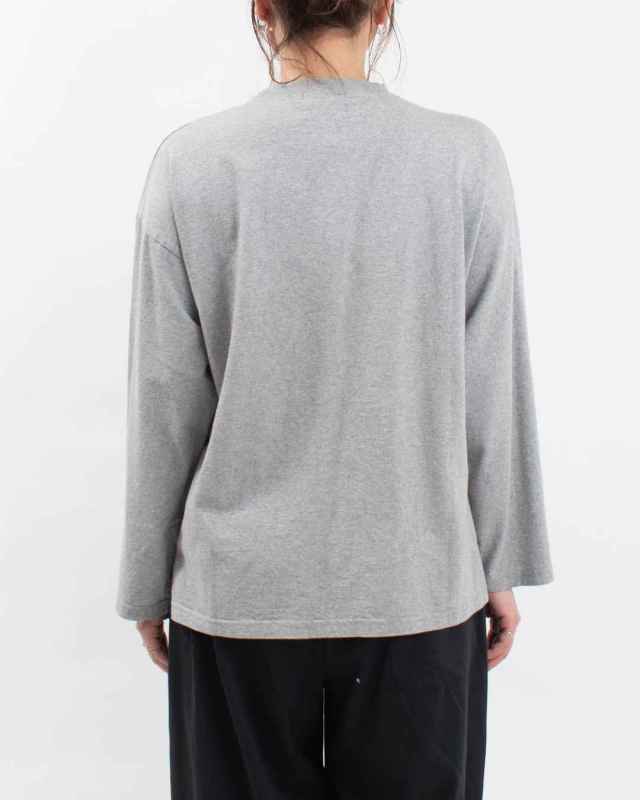 SA-35203　sabbatum 26/1BDTOP度詰天竺 前後差スタンダードプリントTee<QUANDO ME~NOVAMENTE>