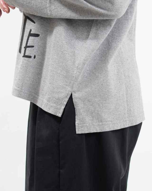 SA-35203　sabbatum 26/1BDTOP度詰天竺 前後差スタンダードプリントTee<QUANDO ME~NOVAMENTE>