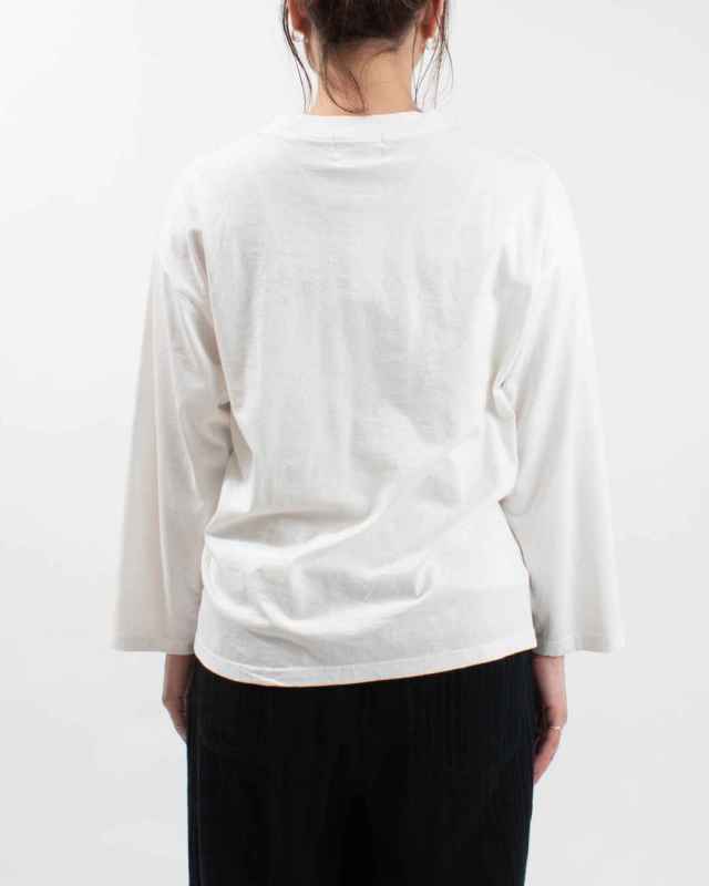 SA-35204 sabbatum 26/1BDTOP度詰天竺 前後差スタンダードプリントTee<PHOTO PRINT>