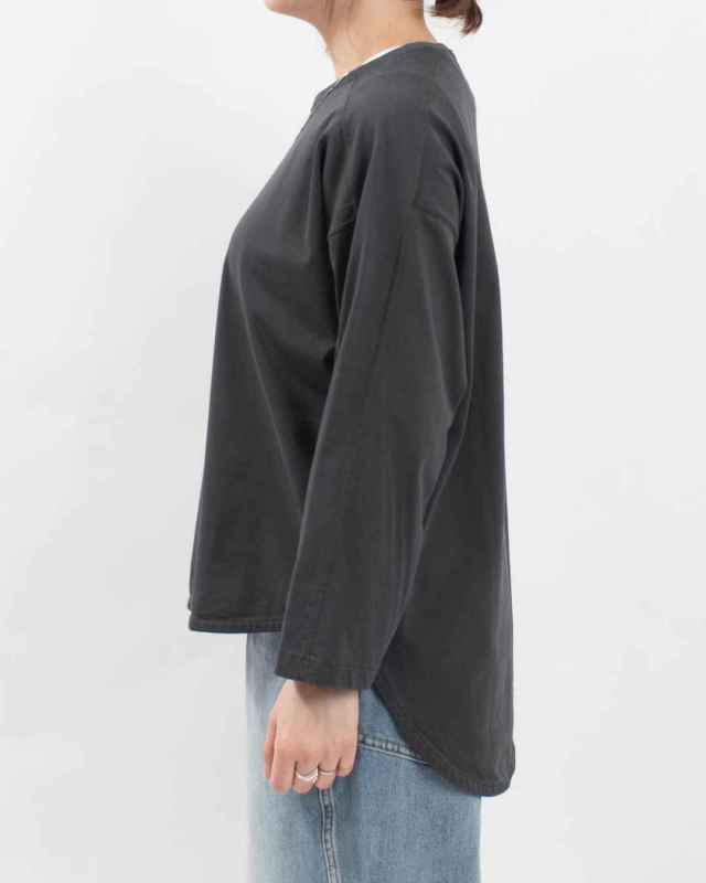 SA-35206  sabbatum ファンクショナル天竺ラウンドヘムプルオーバー