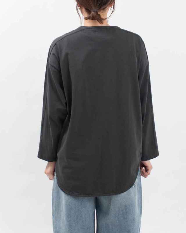 SA-35206  sabbatum ファンクショナル天竺ラウンドヘムプルオーバー