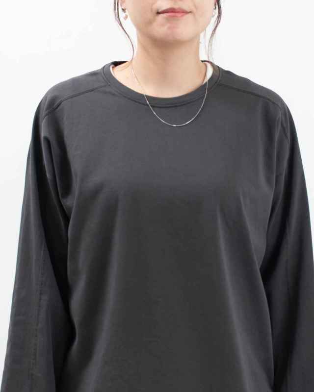 SA-35206  sabbatum ファンクショナル天竺ラウンドヘムプルオーバー