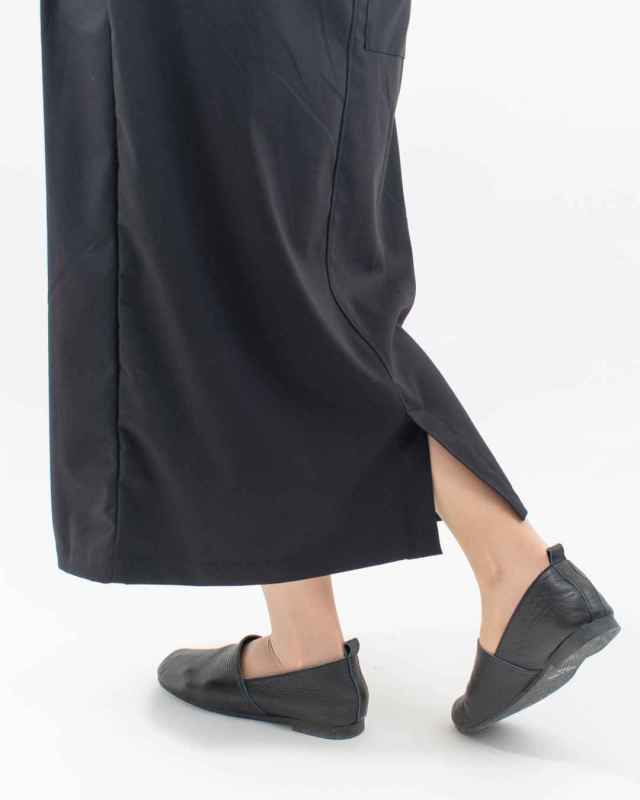 SA-35902  sabbatum T/Rファインツイルストレッチ ワイドタックタイトスカート