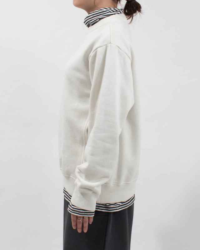 SA-36301 sabbatum 30/7裏毛サイドパネルプルオーバー