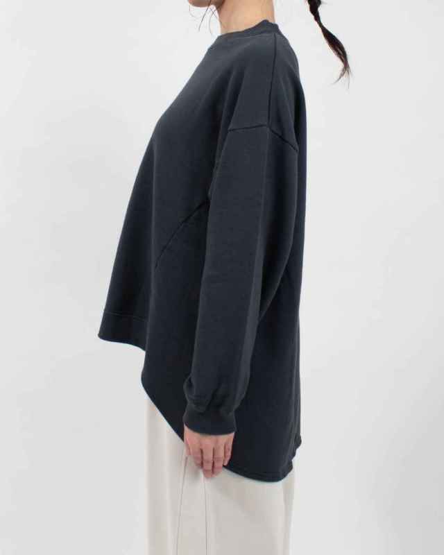 SA-36306  sabbatum ソフトモダン裏毛 Aラインプルオーバー