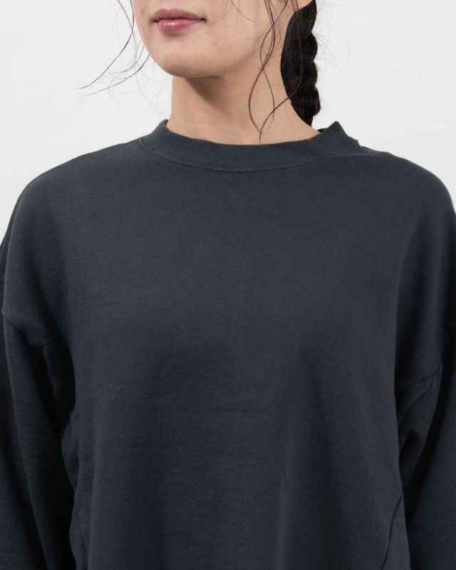 SA-36306  sabbatum ソフトモダン裏毛 Aラインプルオーバー