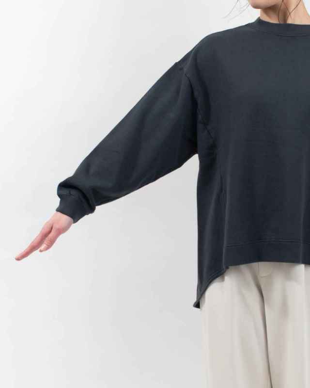 SA-36306  sabbatum ソフトモダン裏毛 Aラインプルオーバー