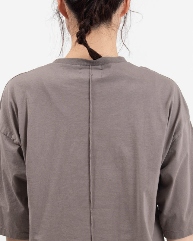 SA-37114 sabbatum 30/-BD天竺ヘムラウンドスプレー調プリントTee[ONLY DESIRE THAT YOU TRY]