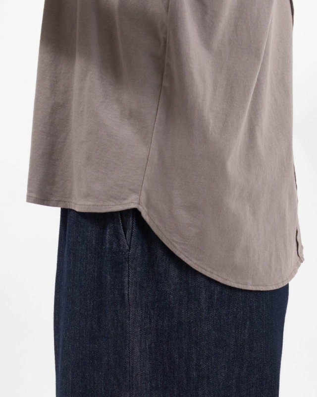 SA-37114 sabbatum 30/-BD天竺ヘムラウンドスプレー調プリントTee[ONLY DESIRE THAT YOU TRY]