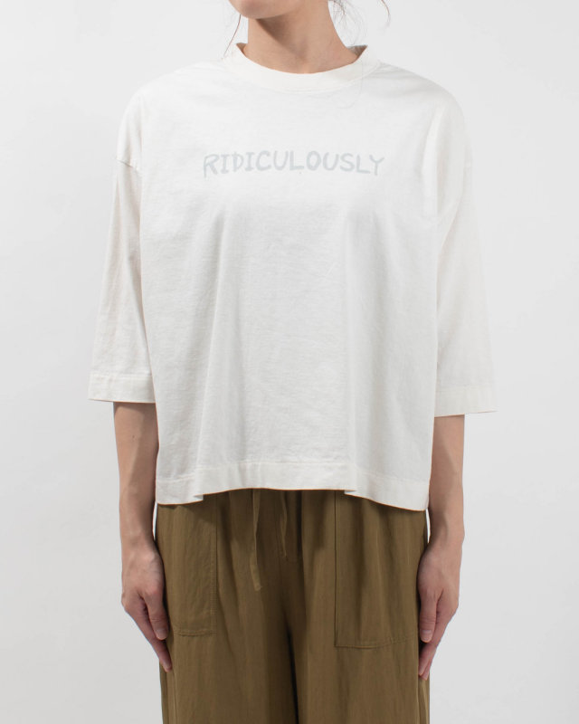 SA-38201 sabbatum 26/-BDTOP度詰天竺 ベーシックロゴTee