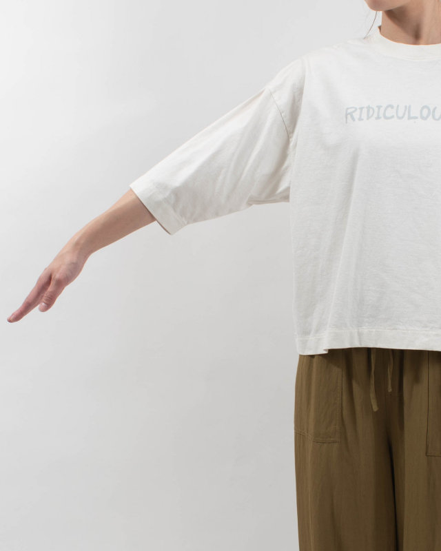 SA-38201 sabbatum 26/-BDTOP度詰天竺 ベーシックロゴTee