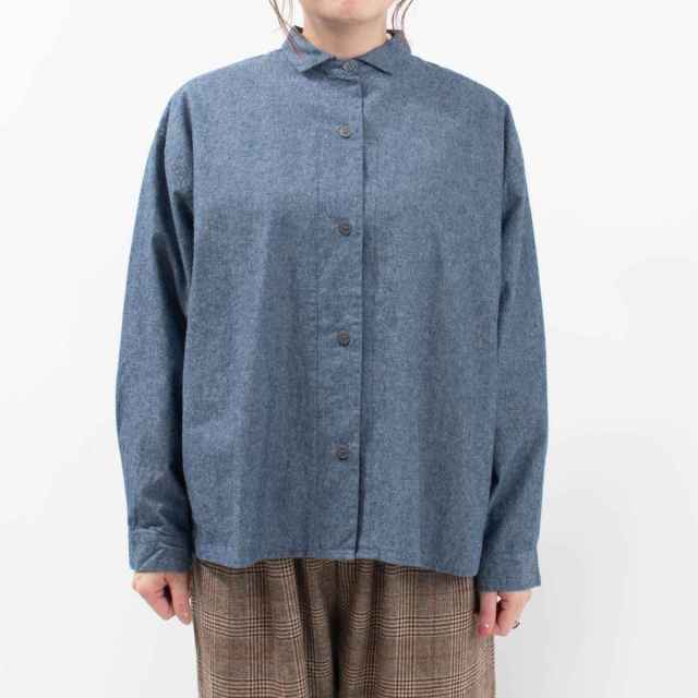 【極美品】AURALEE リップストップシャンブレーシャツ ベージュ S 極美品】AURALEE リップストップシャンブレーシャツ ベージュ S