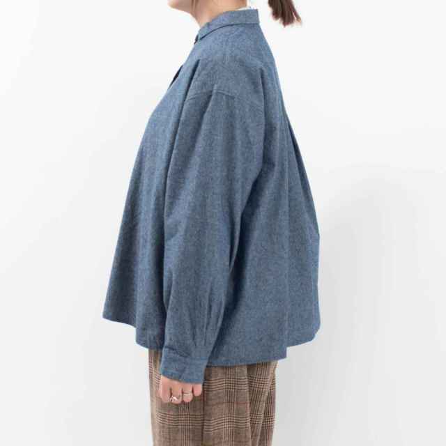 SB-1740  SO[ ] シャンブレークロップドシャツ