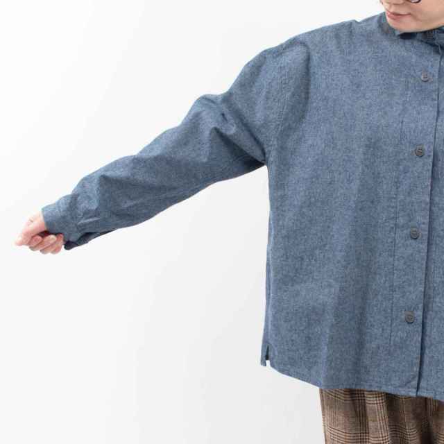 SB-1740  SO[ ] シャンブレークロップドシャツ