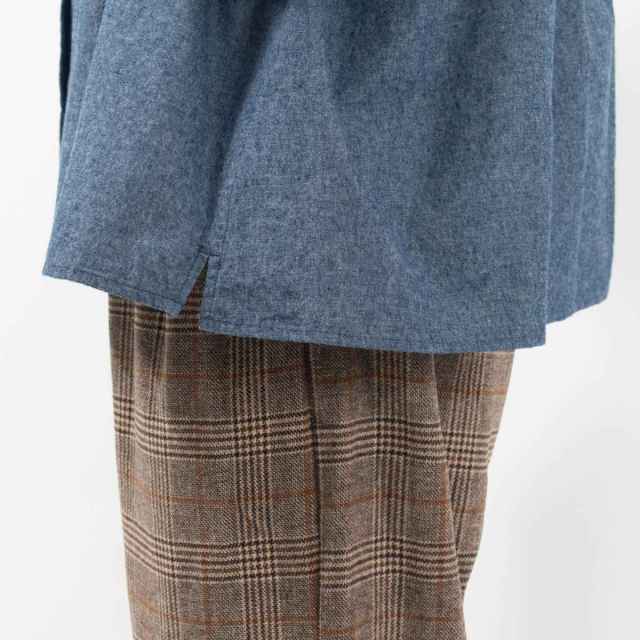 SB-1740  SO[ ] シャンブレークロップドシャツ