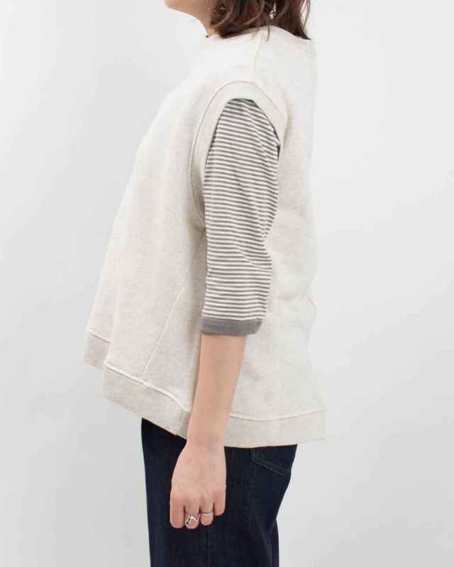 SB-1810  SO[ ] バックスリット裏毛ベスト