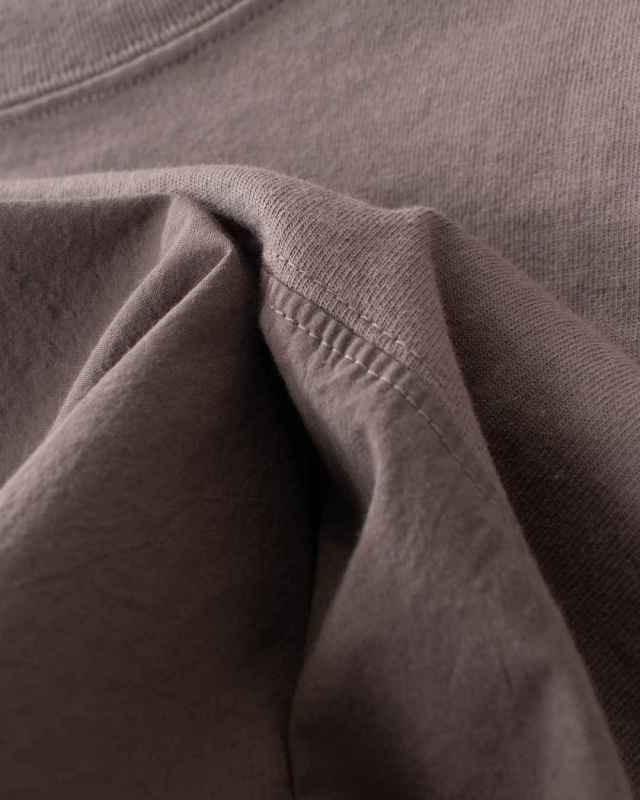 SB-1841　SO[ ] 布帛×カットソー切替コクーンチュニック