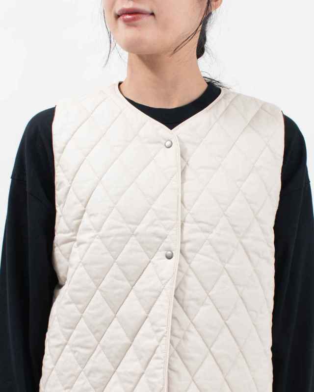 SB-1845 SO[ ] 40sブロードクロスソフト仕上げ ノーカラーリバーシブルショートベスト