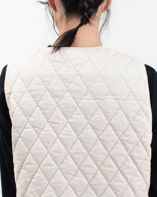 SB-1845 SO[ ] 40sブロードクロスソフト仕上げ ノーカラーリバーシブルショートベスト