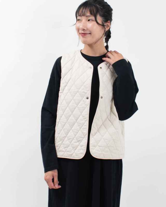 SB-1845 SO[ ] 40sブロードクロスソフト仕上げ ノーカラーリバーシブルショートベスト