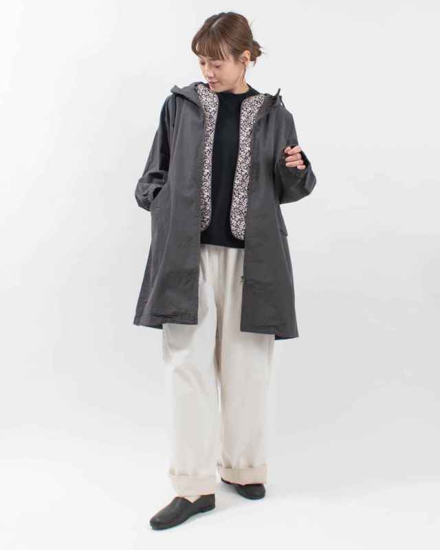 SB-1851 SO[ ] 32sハイカウントクロスグランジウォッシュ フロントファスナーフードコート