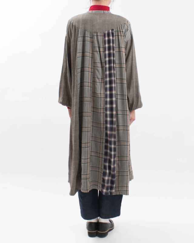 SB-1862 SO[ ] レーヨンウールガーゼ ヨークワンピース