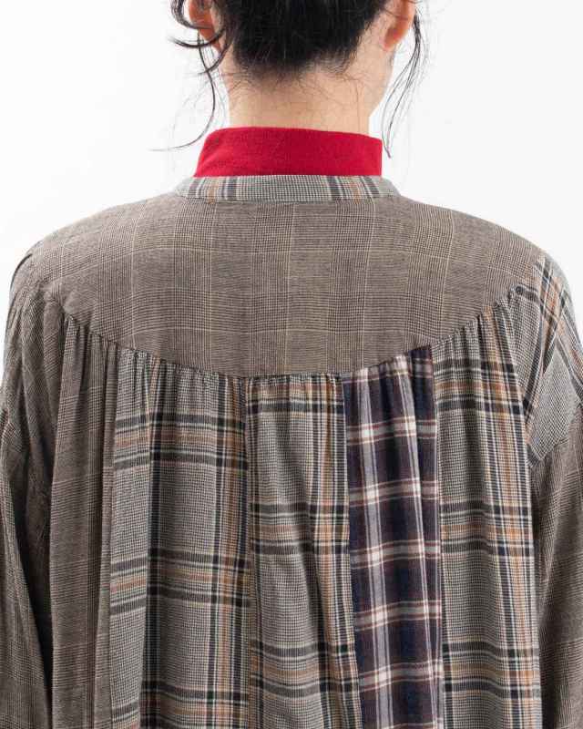 SB-1862 SO[ ] レーヨンウールガーゼ ヨークワンピース