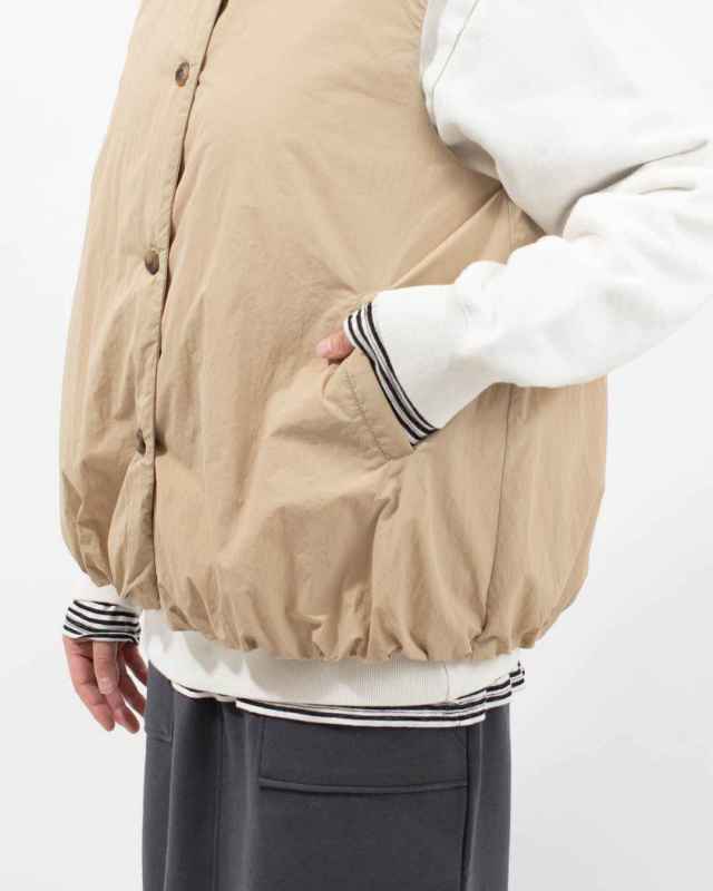 SB-1896 SO[ ] キルティングノーカラーベスト