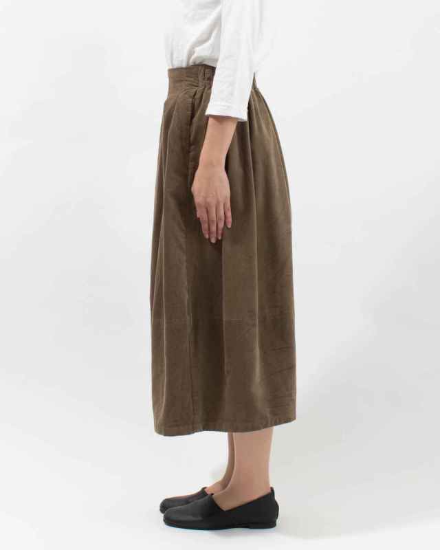 SB-1899 SO[ ] コーデュロイコクーン切替スカート