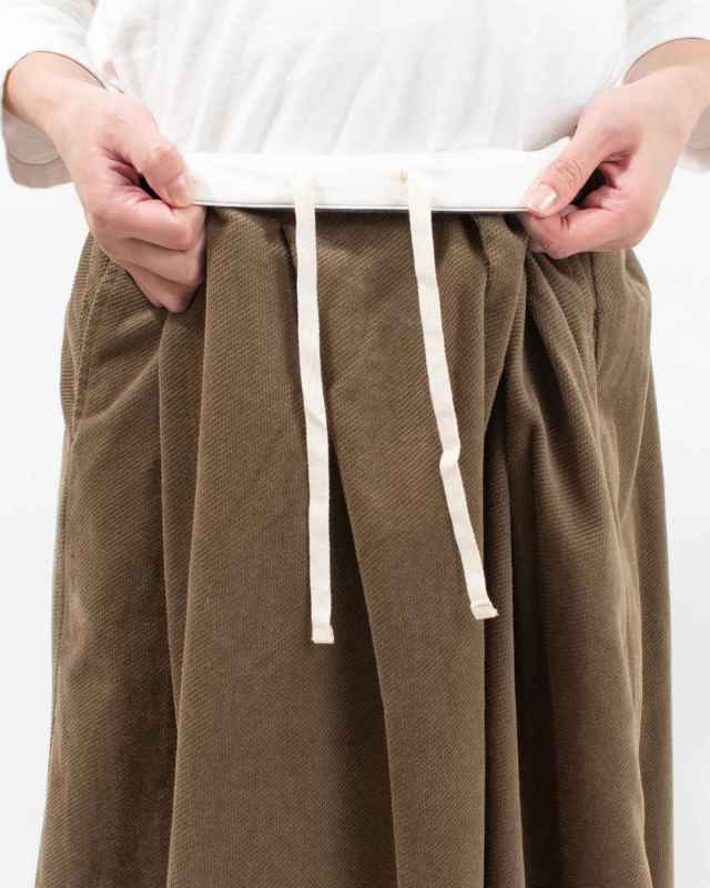 SB-1899 SO[ ] コーデュロイコクーン切替スカート