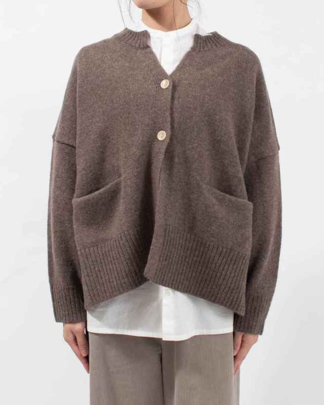 SB-1924 SO[ ] 脇スリットワイドカーディガン