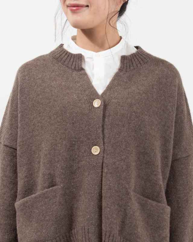 SB-1924 SO[ ] 脇スリットワイドカーディガン