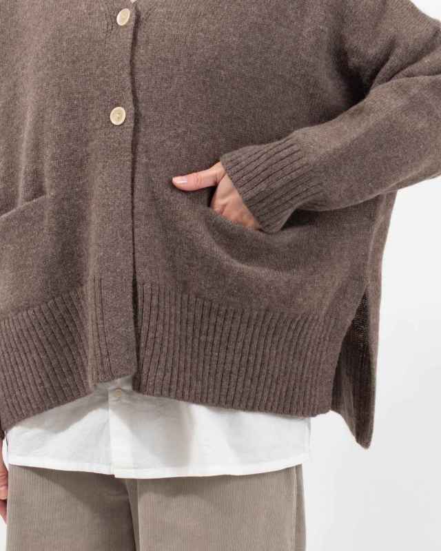 SB-1924 SO[ ] 脇スリットワイドカーディガン