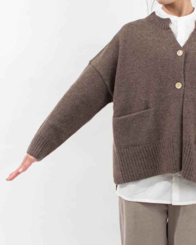 SB-1924 SO[ ] 脇スリットワイドカーディガン