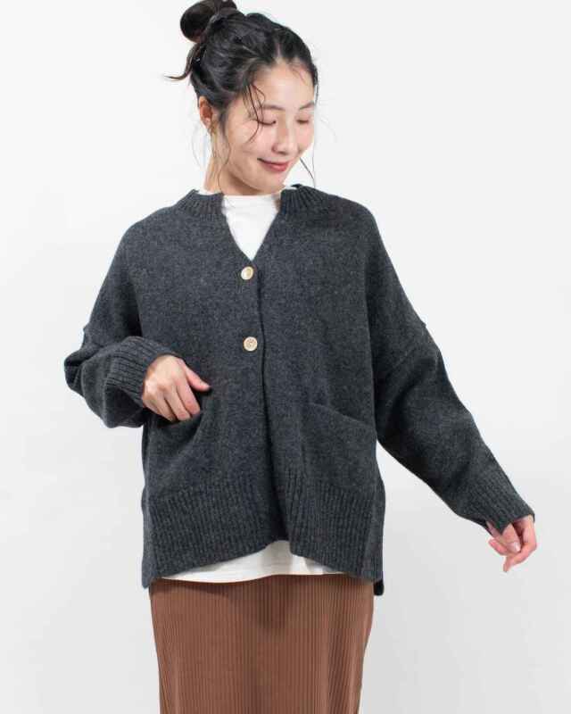 SO[ ] 脇スリットワイドカーディガン