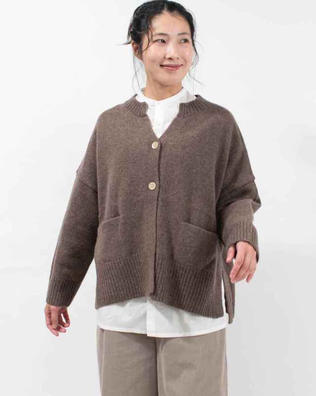 SB-1924 SO[ ] 脇スリットワイドカーディガン