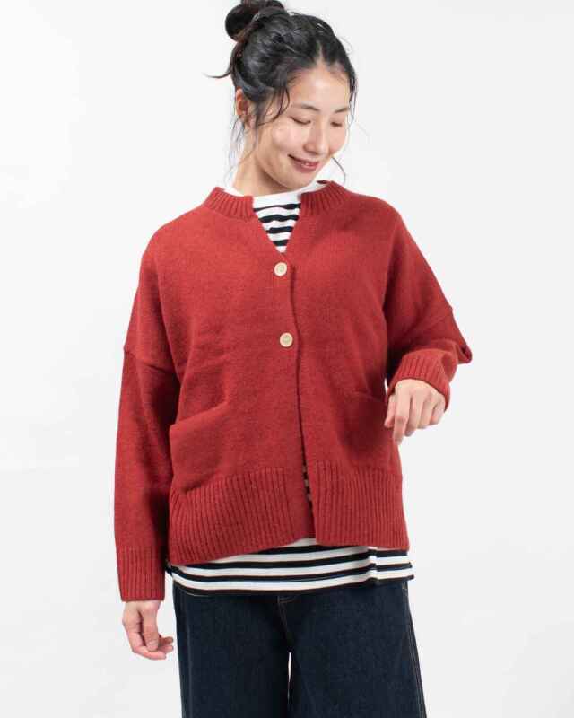 ナチュラル カーディガン FIRST