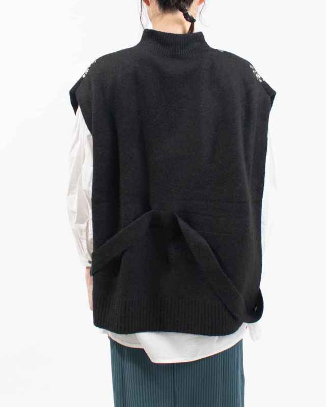 SO[ ] パッチワーク風ベスト｜ナチュラルファッション・ナチュラル服の通販