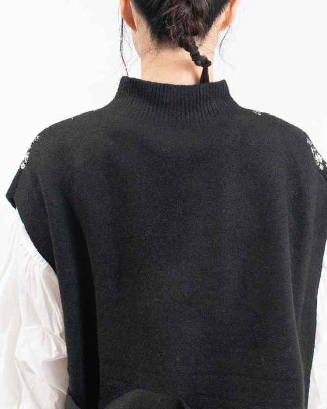 SB-1925 SO[ ] パッチワーク風ベスト