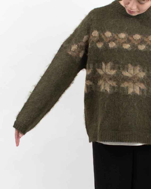 SB-1929 SO[ ] モヘアライクジャガードプルオーバー