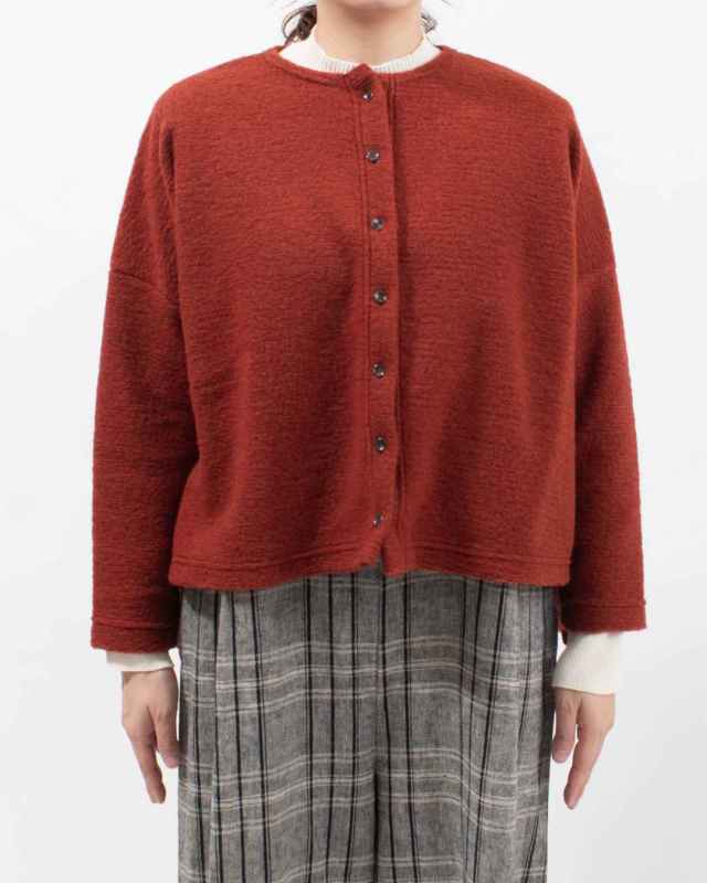 SB-1946  SO[ ] クルーネックスクエアカーディガン