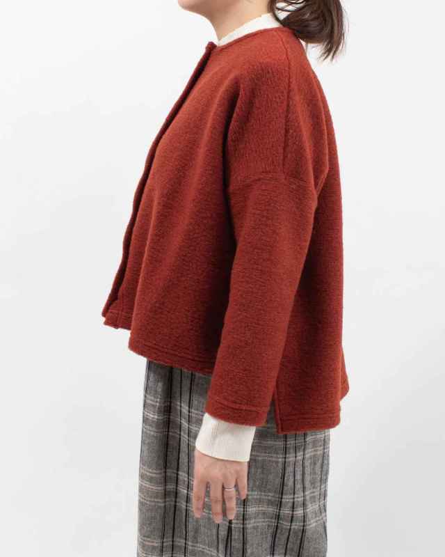 SB-1946  SO[ ] クルーネックスクエアカーディガン