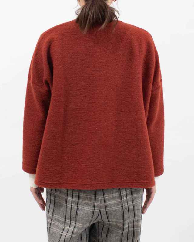 SB-1946  SO[ ] クルーネックスクエアカーディガン