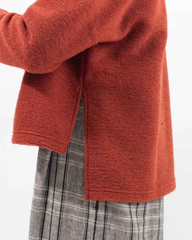 SB-1946  SO[ ] クルーネックスクエアカーディガン