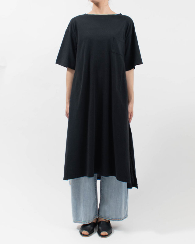 SB-2023　SO[ ] 16/-天竺 バックギャザードッキングワンピース