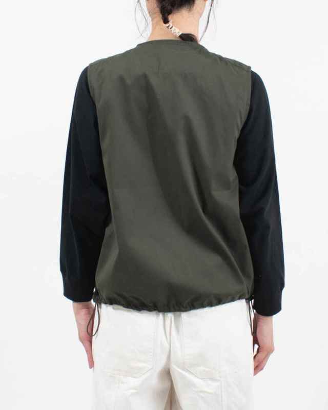 SE6011254 SUN VALLEY TCナイロンピーチ起毛ベスト