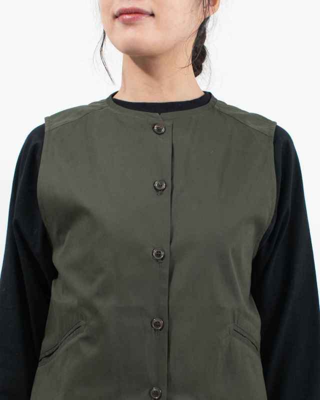 SE6011254 SUN VALLEY TCナイロンピーチ起毛ベスト