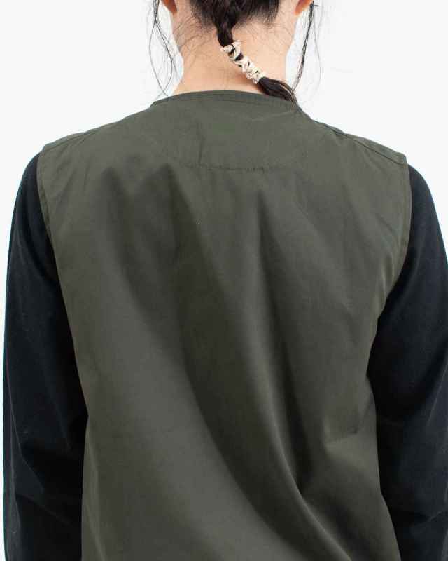 SE6011254 SUN VALLEY TCナイロンピーチ起毛ベスト