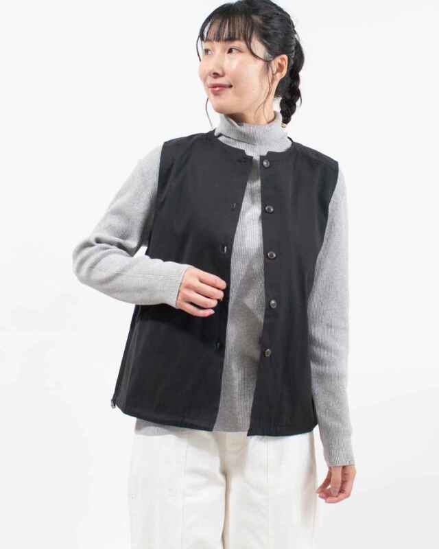 SUN VALLEY TCナイロンピーチ起毛ベスト