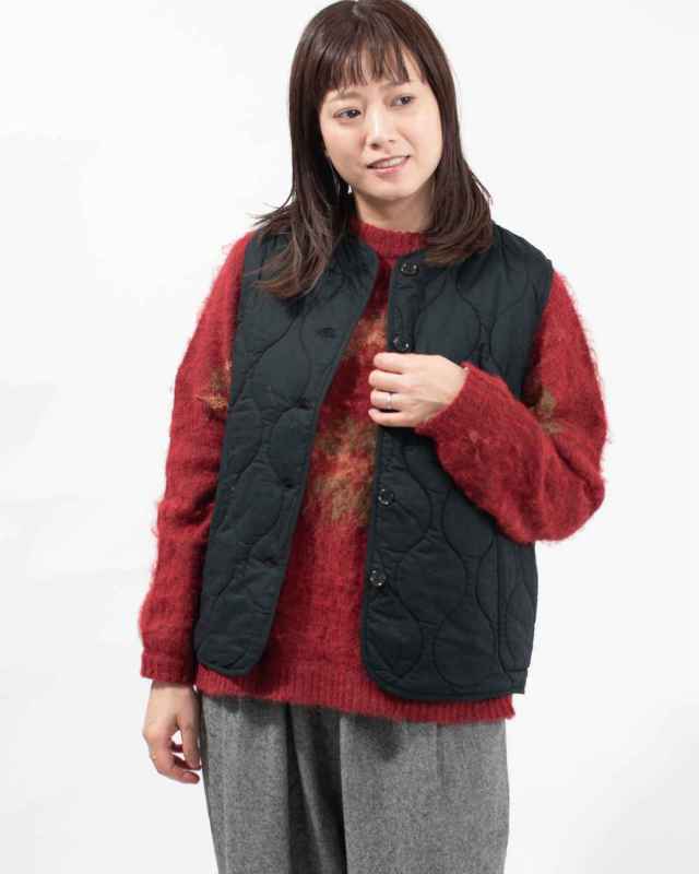 SUN VALLEY コットンローン 中わたキルティングベスト